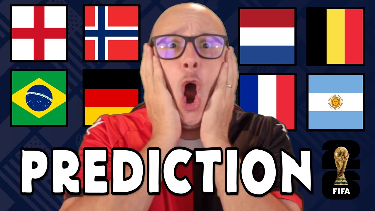 Мой ПЕРВЫЙ прогноз на Чемпионат мира по футболу 2026 года 🏆🔥 (Ранняя сетка + неожиданный победите...