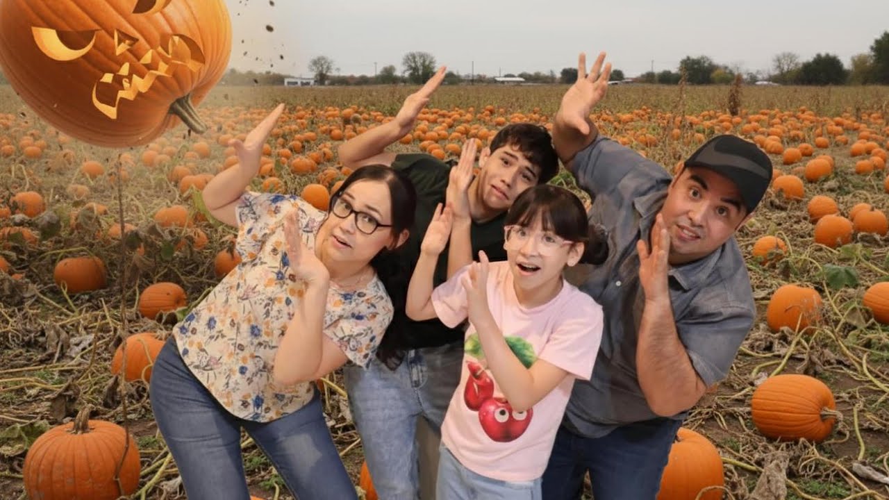 TALLANDO CALABAZAS EN FAMILIA HALLOWEEN 2025//GUSI FAMILY