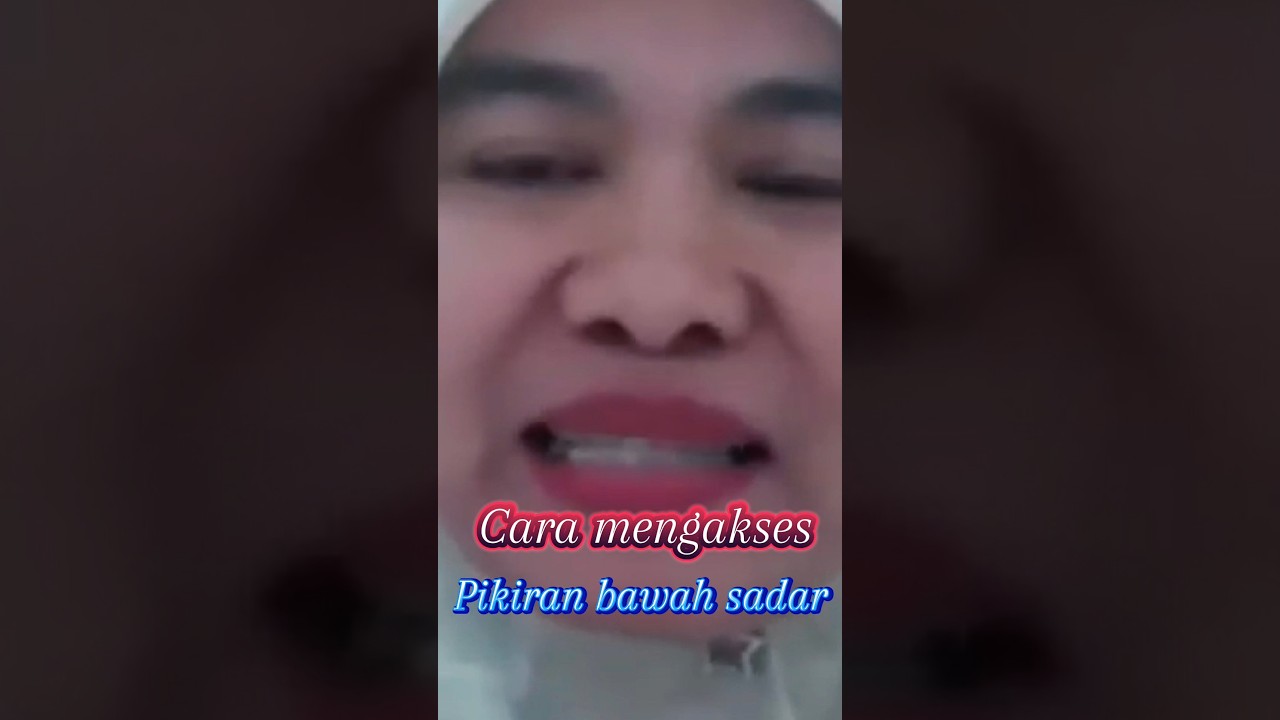 DUA WAKTU PIKIRAN BAWAH SADAR TERBUKA ‼️
