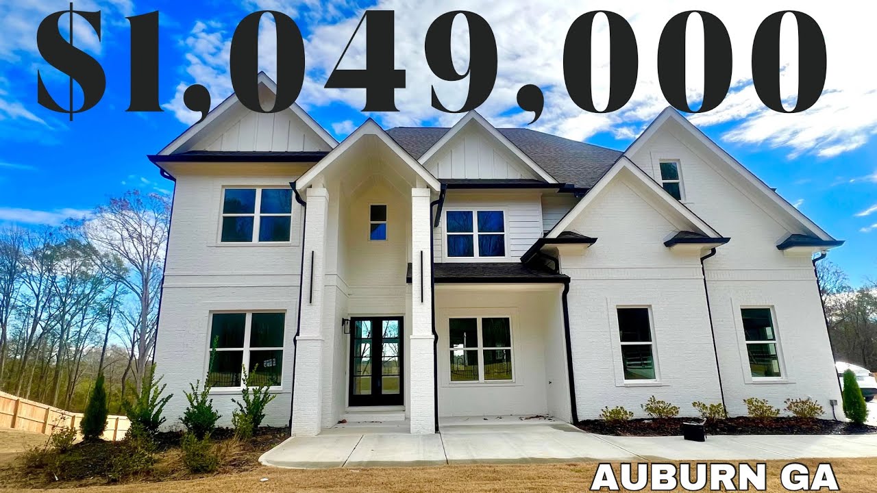 See Inside A Luxurious New Build In Auburn, Ga For Just Over $1 Million! | Atlanta Real Estate