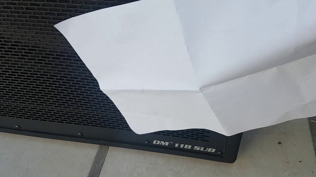 Bafle Activo Subwoofer Peavey Dm 118 Dark Matter