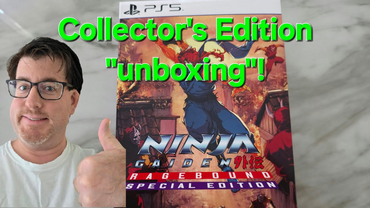 Ninja Gaiden Ragebound PS5 - Colector's Edition 