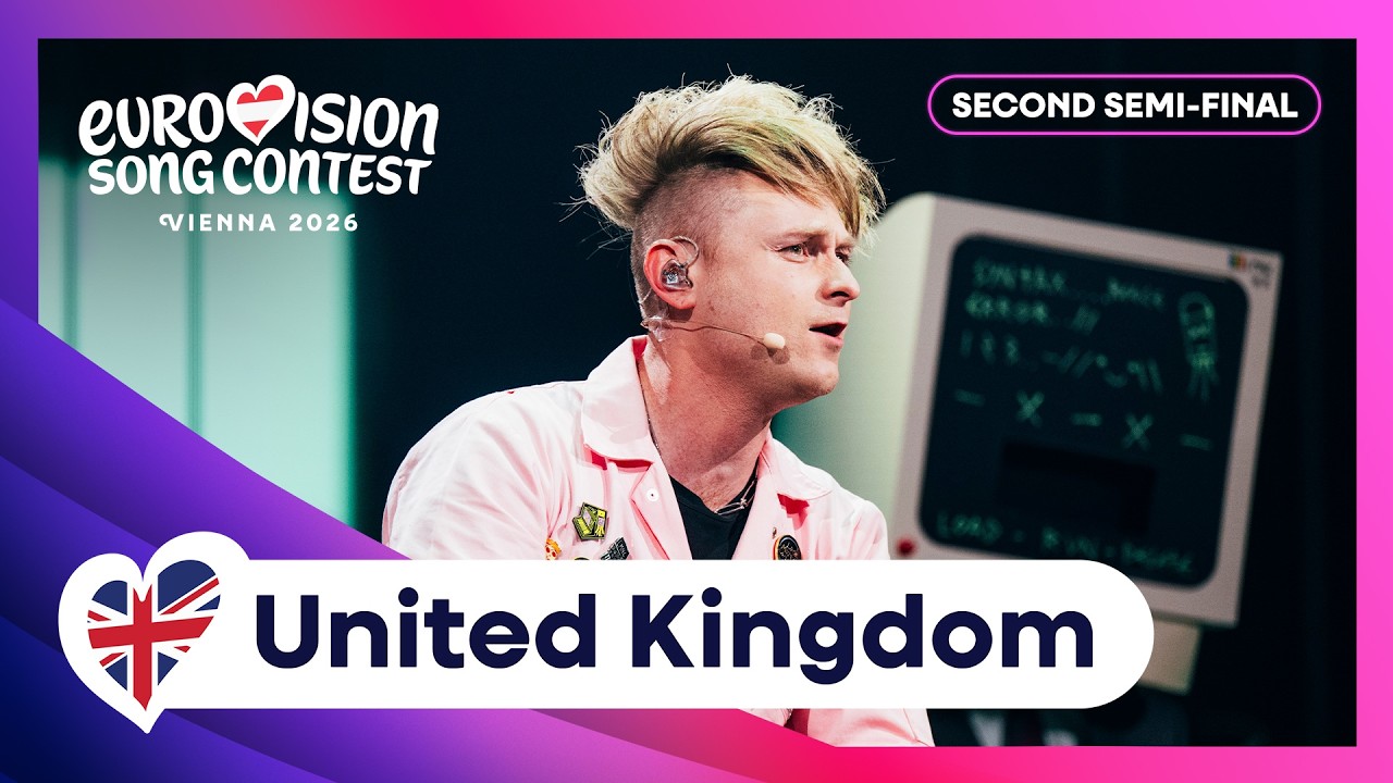LOOK MUM NO COMPUTER - Eins, Zwei, Drei | United Kingdom 🇬🇧 | Second Semi-Final | Eurovision 2026