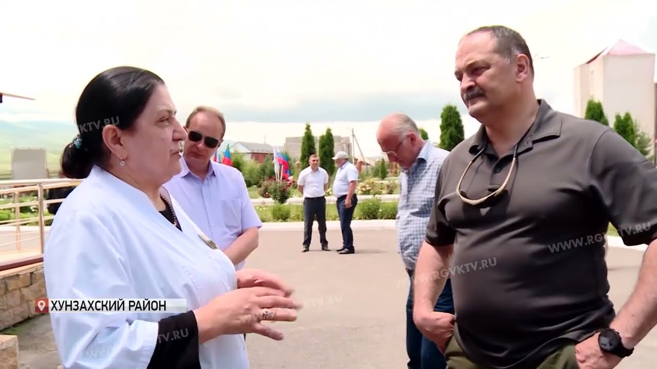 Глава Дагестана посетил Хунзахский район