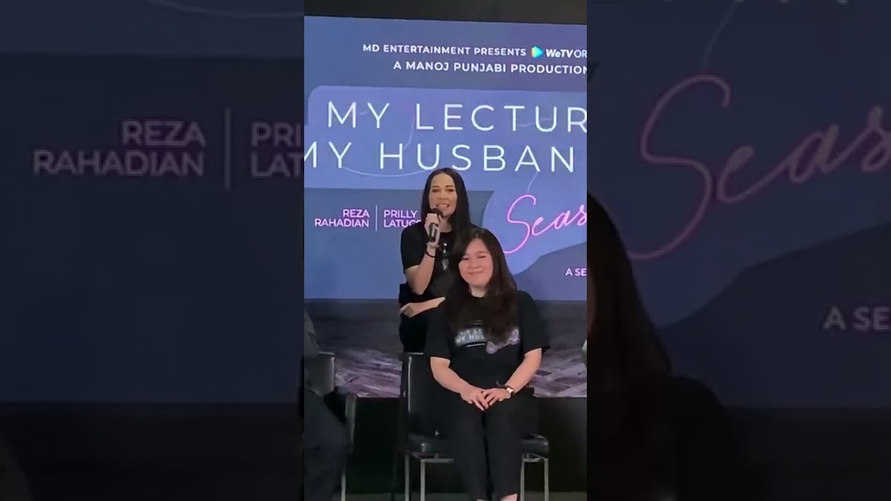 Prilly Latuconsina presscon My lecturer my husband Season 2 #prilly #prillylatuconsina