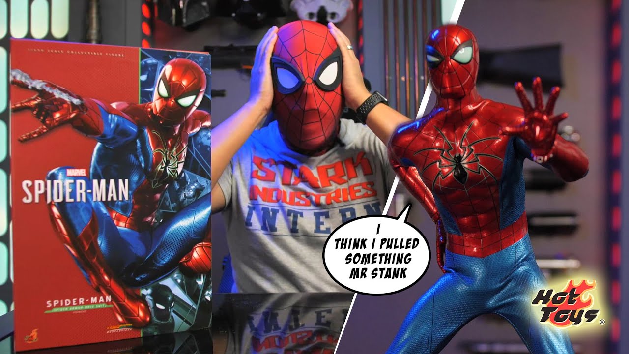 Hot Toys Spider-Man Mark IV Figure Unboxing and Posing Session!
