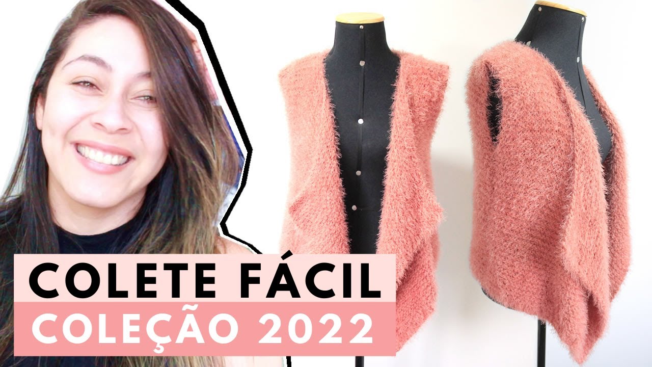 COMO FAZER COLETE DE TRICÔ - Passo a Passo Fácil Para Iniciantes no Tricô por @blogbyday #272