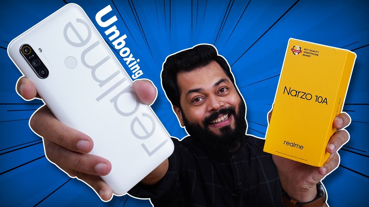 realme Narzo 10A Unboxing And First Impressions ⚡⚡⚡ Best Gaming Phone Under 10K???