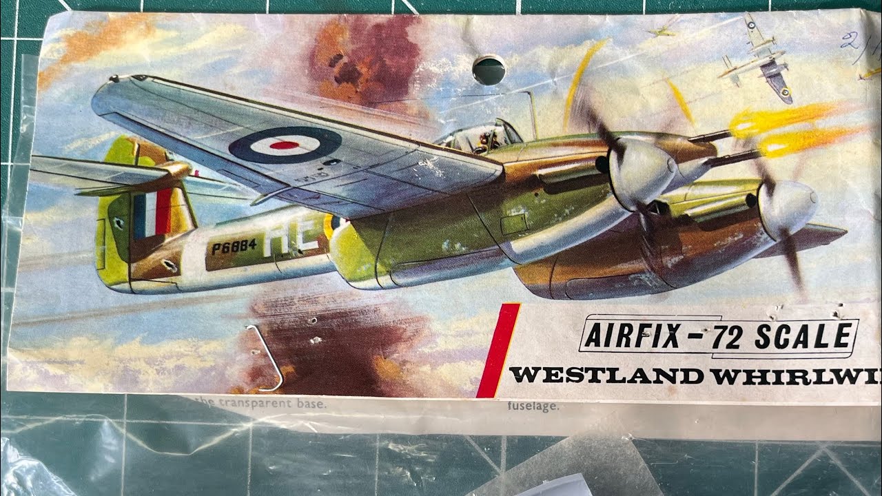 Я собираю очень винтажный Airfix Whirlwind с использованием инструментов 1958 года.