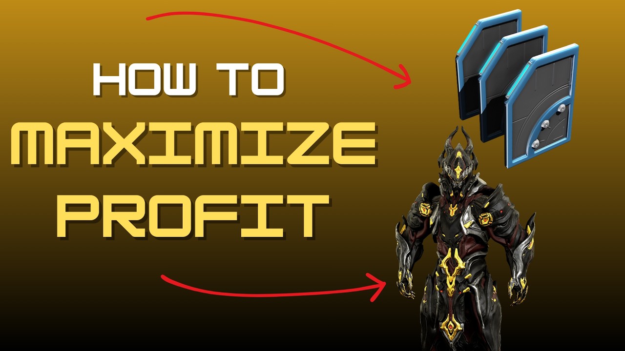 How to farm MILLIONS of credits in Warframe - a simple guide