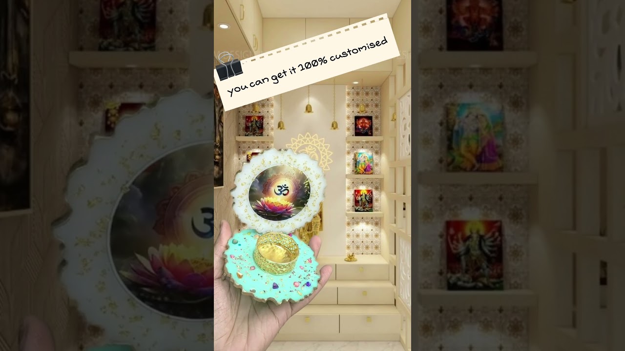 resin God tealight holders|perfect addition to puja room|puja room decor| sankranti special