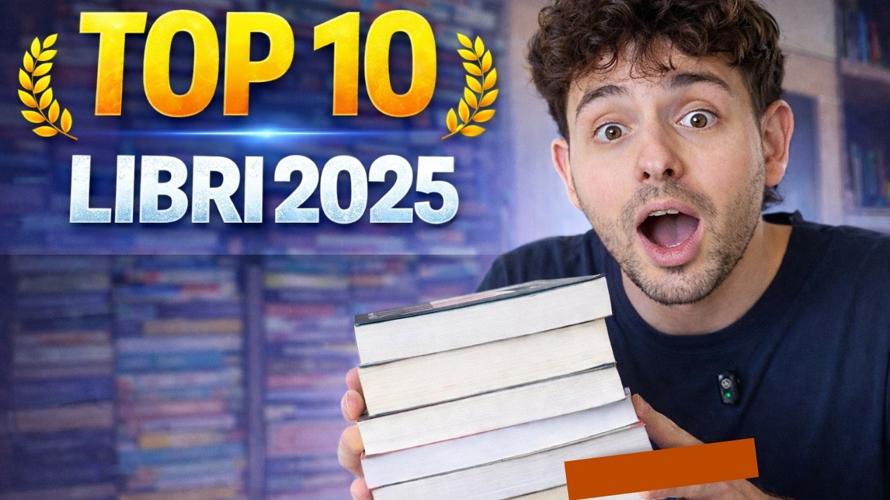 I 10 libri pi&ugrave; belli letti nel 2025! 🤯