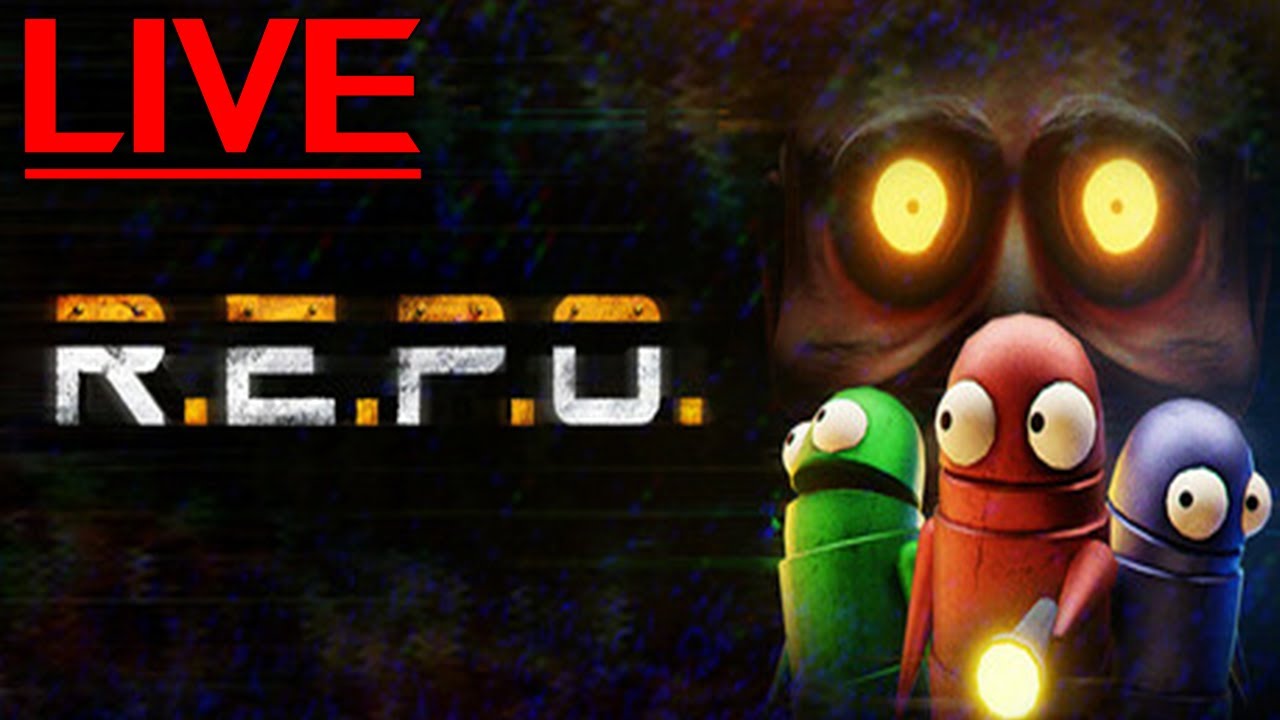 🔴R.E.P.O. Horror-Livestream! Gruslige Monster jagen uns!