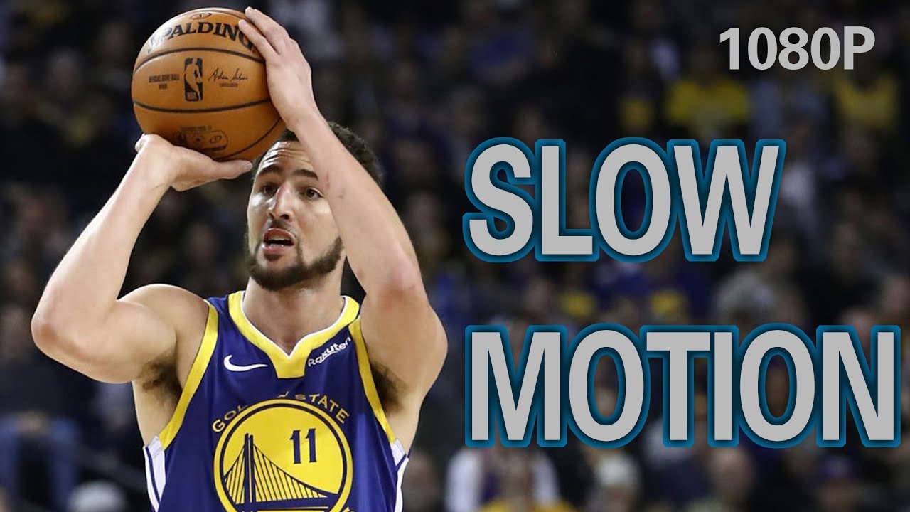 Klay Thompson Shooting Form In Slow Motion Part 1