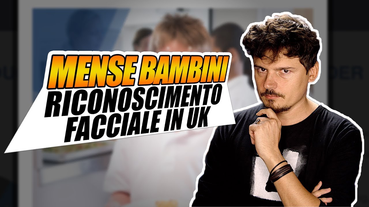 Uk: riconoscimento facciale nelle mense dei bambini