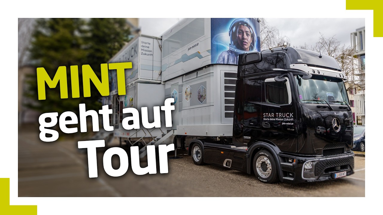 Ein Truck. Zwei Stockwerke. Und jede Menge Zukunft.
