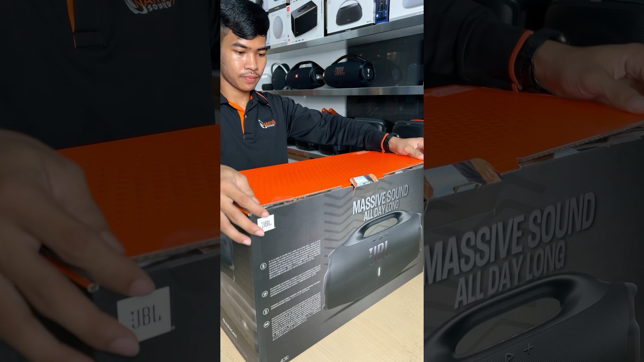 Wow! Unboxing JBL boombox 4