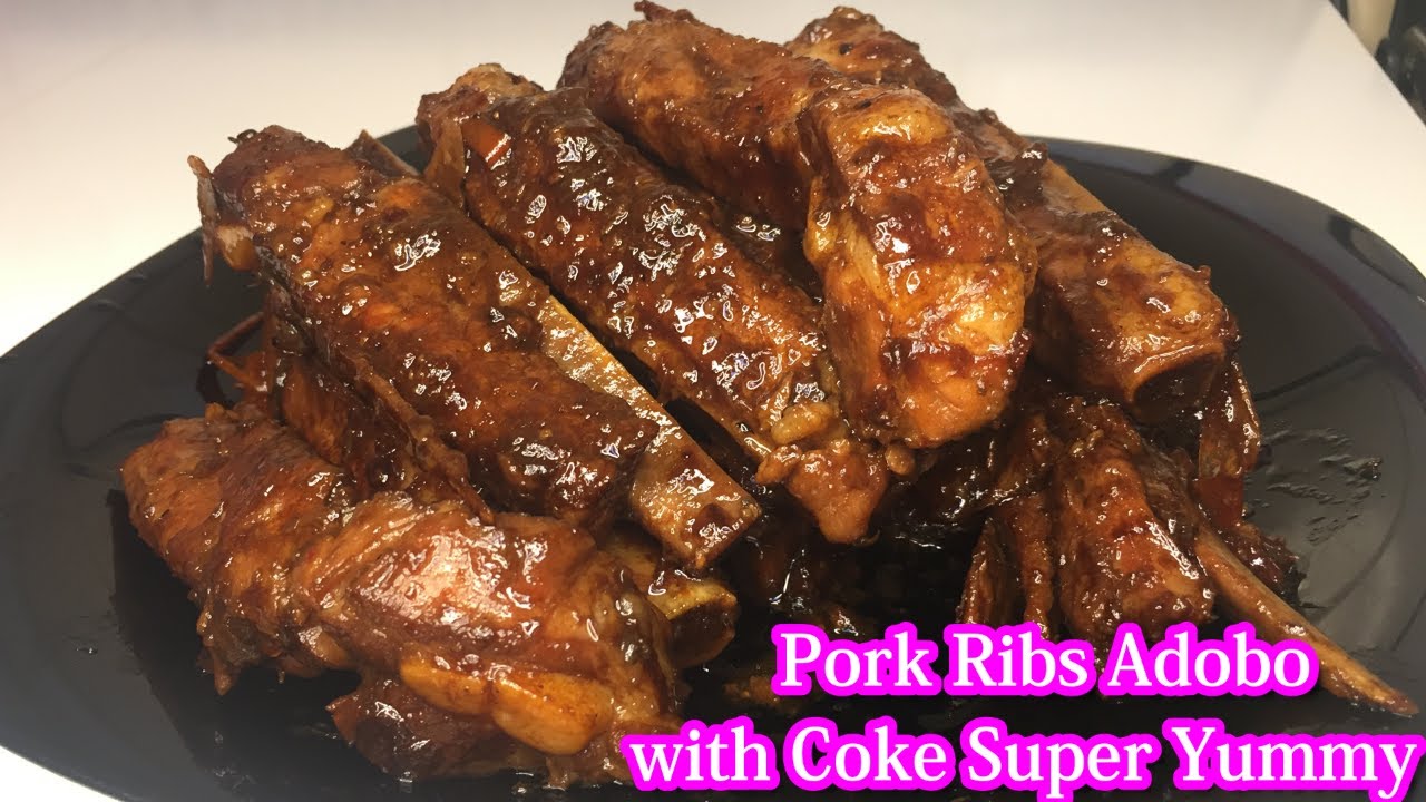 Pork Ribs Adobo- with Coke Super Yummy