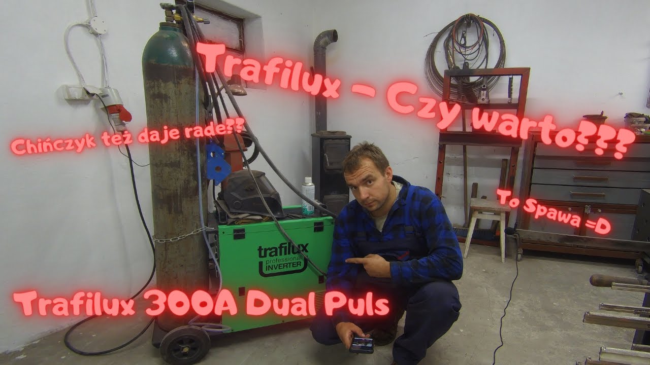 Spawarka Trafilux 300A Dual Puls - Czy Chińczyk daje rade?? Warty zachodu?? Test