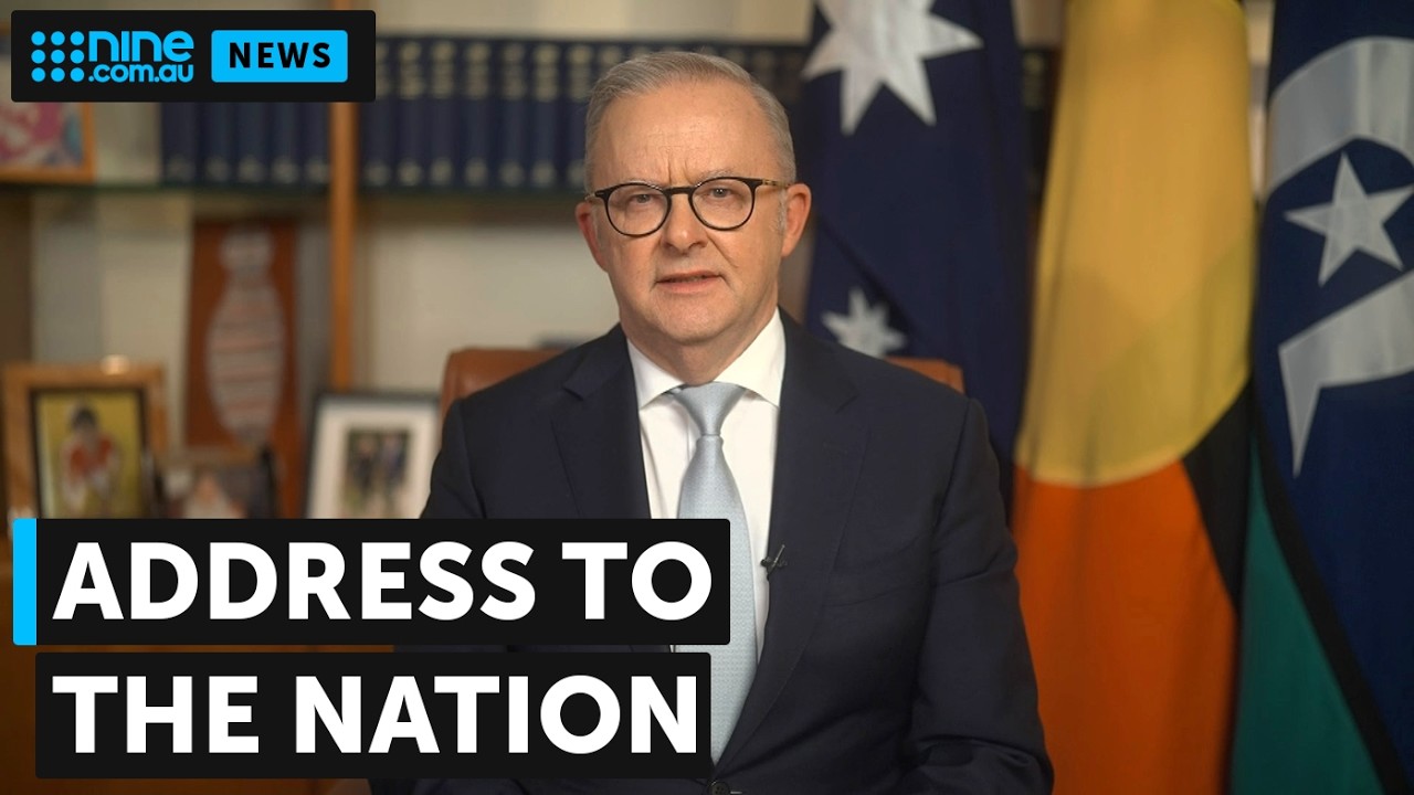 Albanese addresses the nation amid fuel crisis, Iran war : Full speech | Nine.com.au #breakingnews