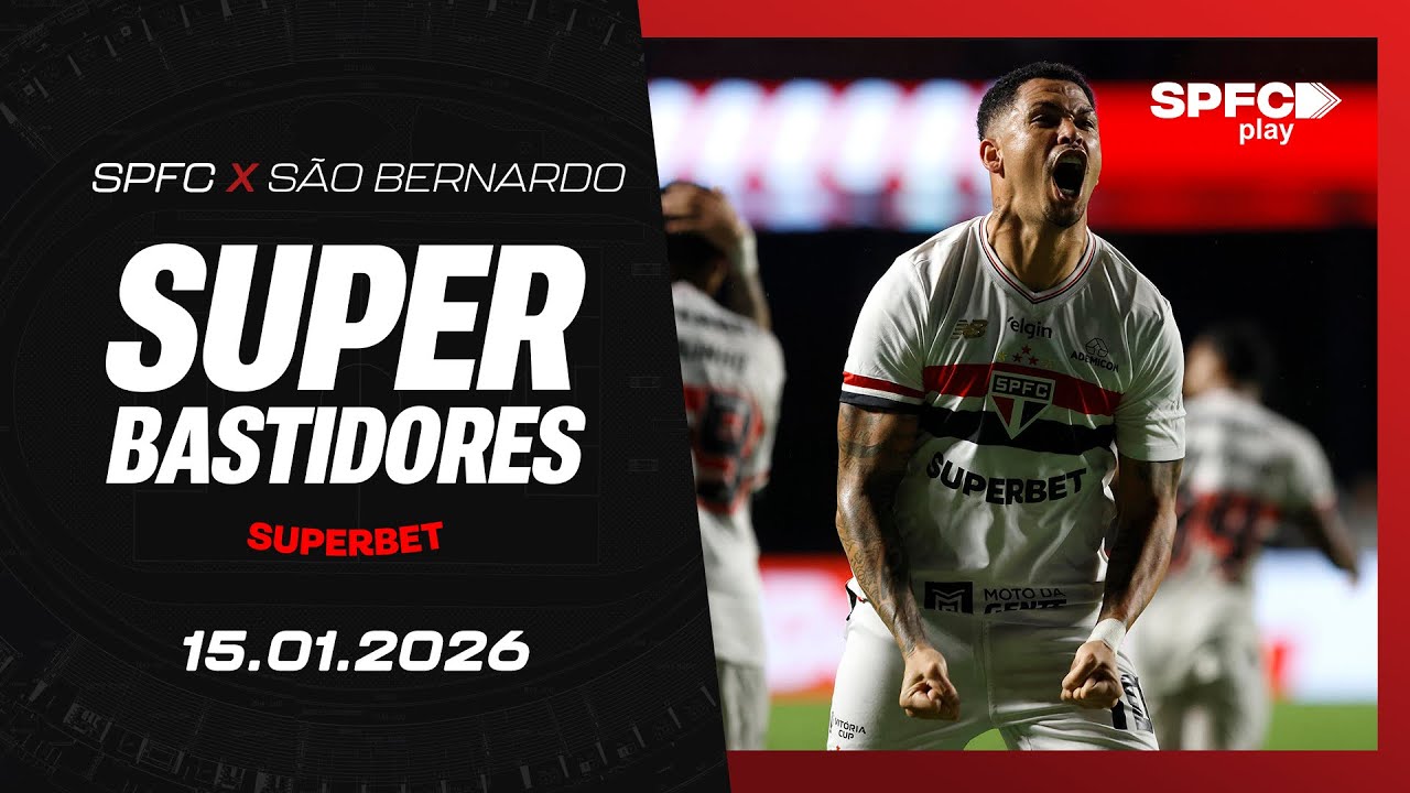 SUPER BASTIDORES: S&Atilde;O PAULO 1 x 0 S&Atilde;O BERNARDO | SPFC PLAY