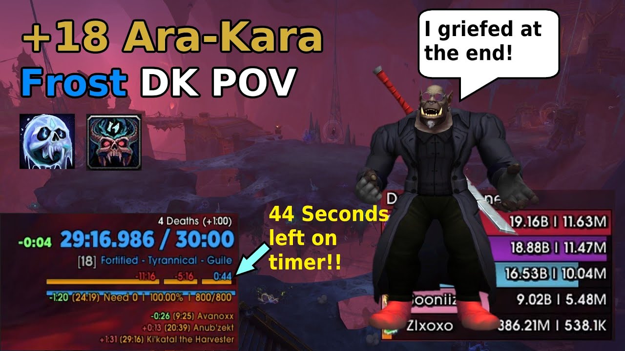 +18 Ara-Kara FROST DK POV | TWW SEASON 3 M+
