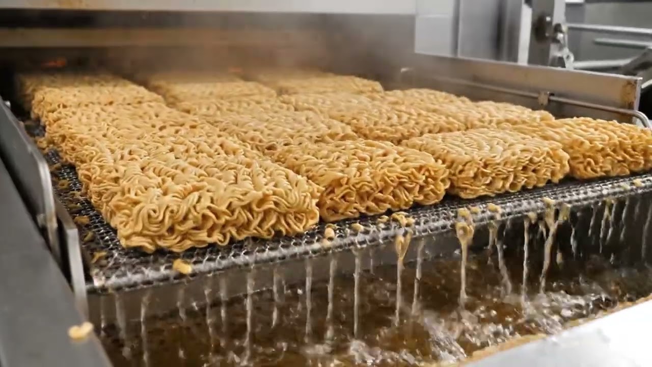Inside an Instant Noodle Factory – How Billions of Noodles Are Made