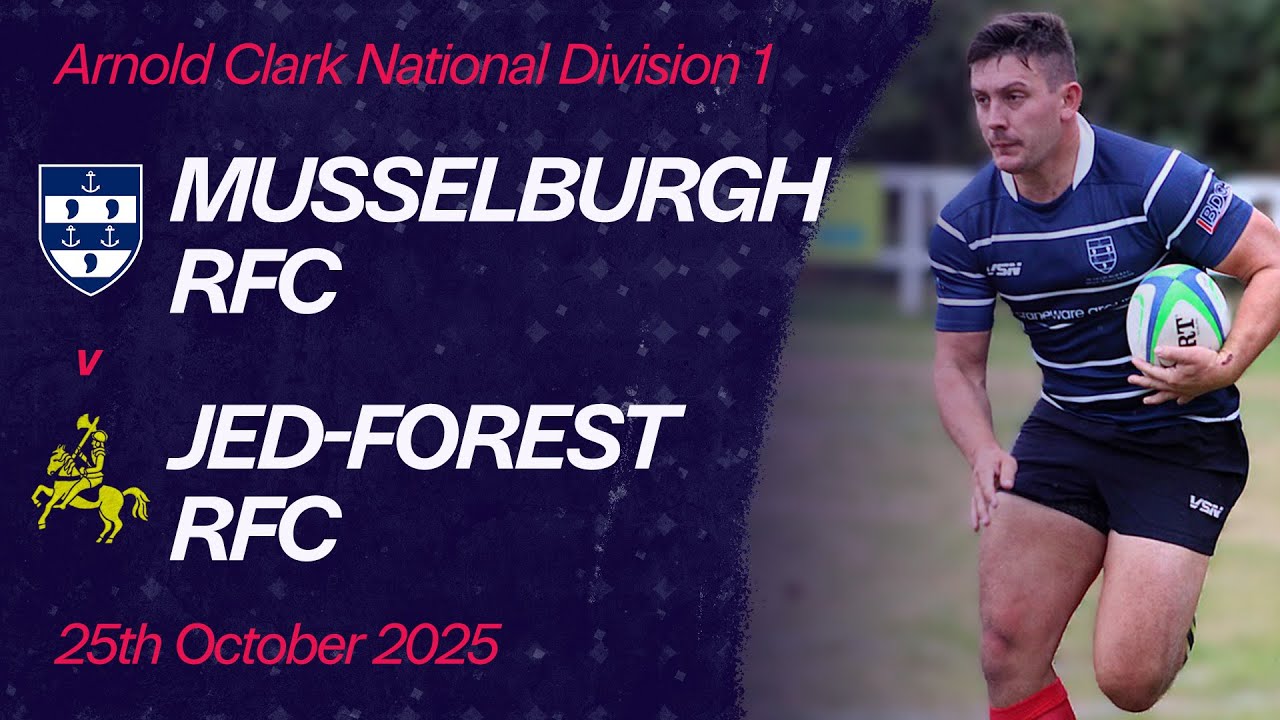 Musselburgh RFC vs. Jed-Forest RFC | Arnold Clark National League Division 1 | Scottish Rugby
