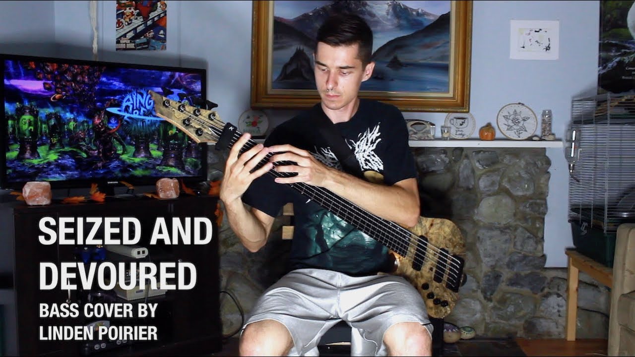 Rings of Saturn - Seized and Devoured [Bass Cover]