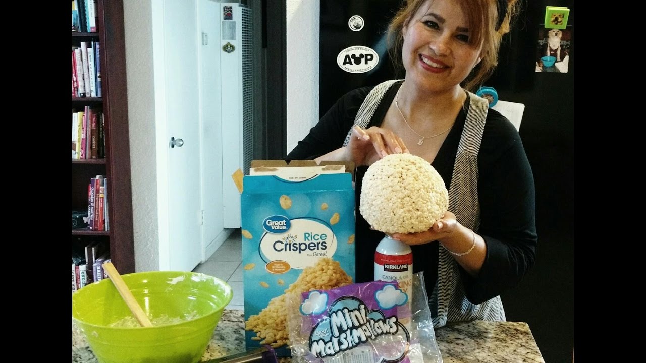 Como Hacer Rice Crispy Para Modelar Figuras, La Receta mas Facil!