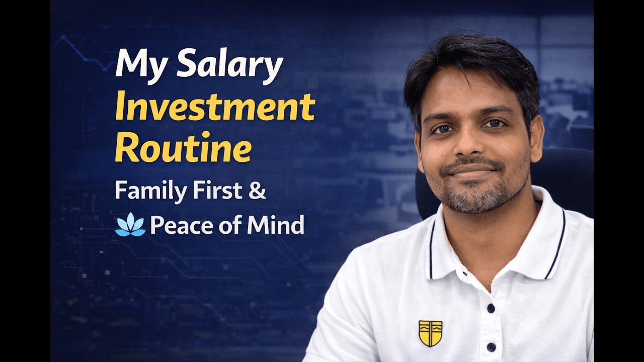 My Salary Investment Routine | Family First & Peace of Mind