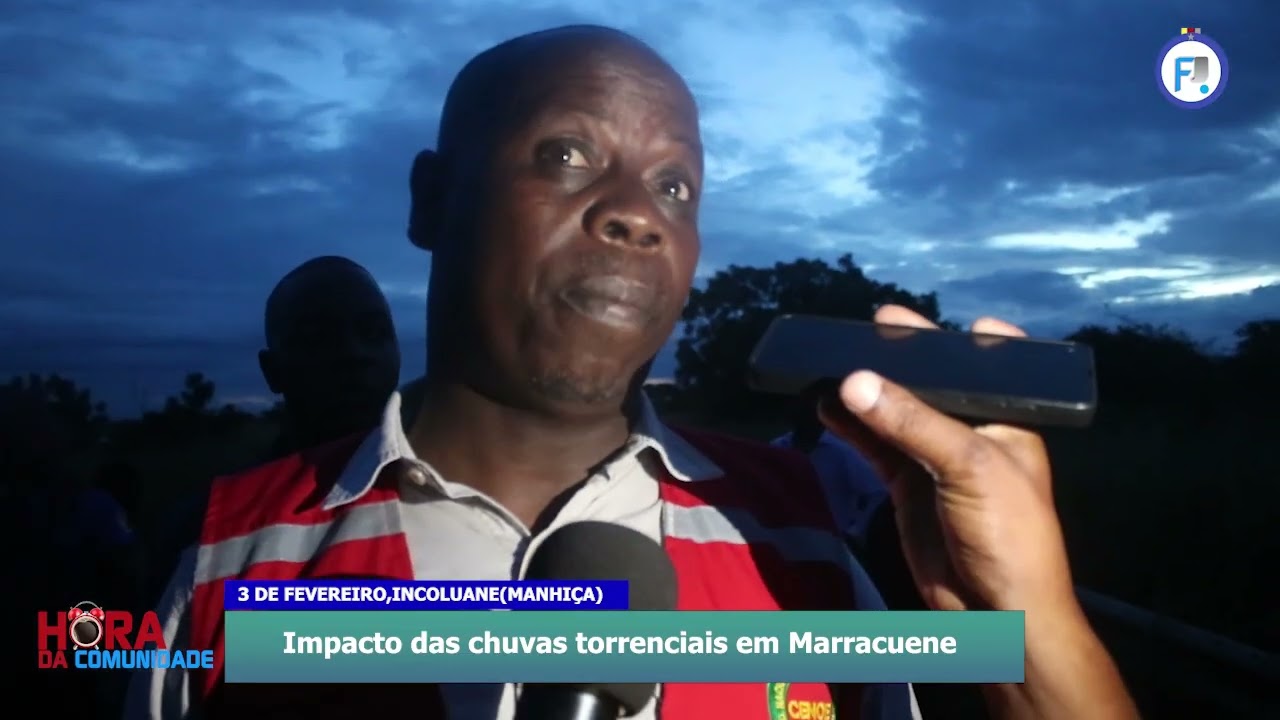 Emergência Zona Sul:EN1 interrompida chuvas isolam o Bairro 3 de Fevereiro e paralisam a circulação