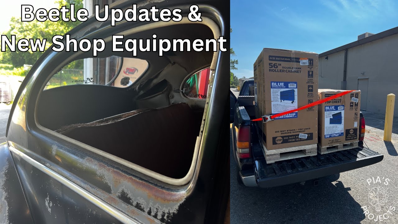 Beetle updates & New Shop Equipment