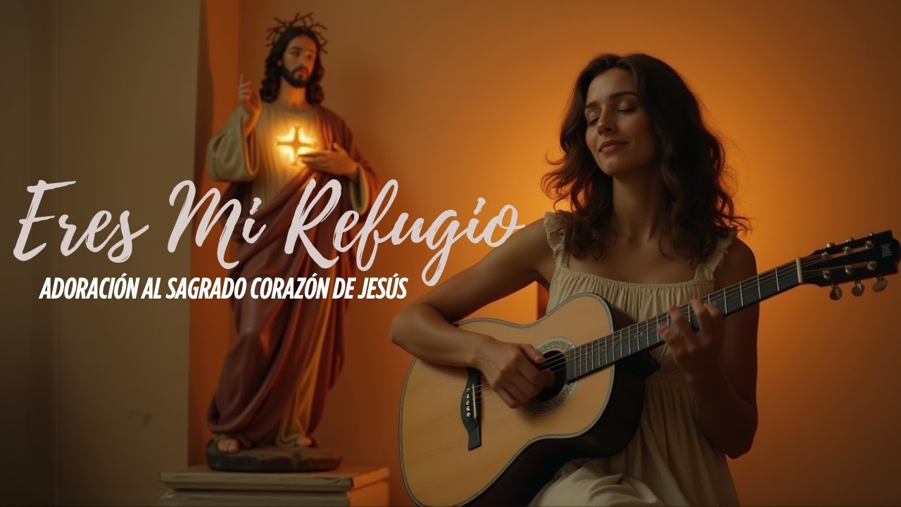 ❤️&zwj;🔥 Eres Mi Refugio | Adoraci&oacute;n al Sagrado Coraz&oacute;n de Jes&uacute;s 🙏🔥