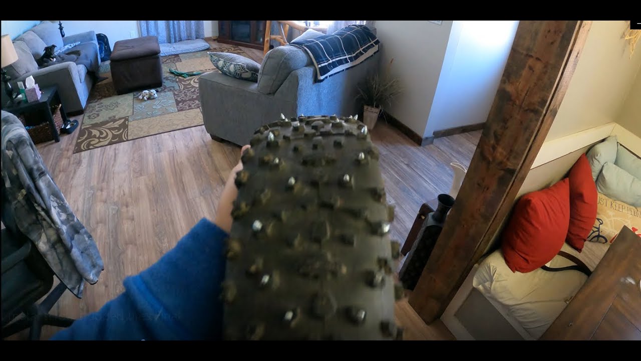 How I used sheet metal screws for fat bike tire studs, did it work? Cheap studded tubeless tires