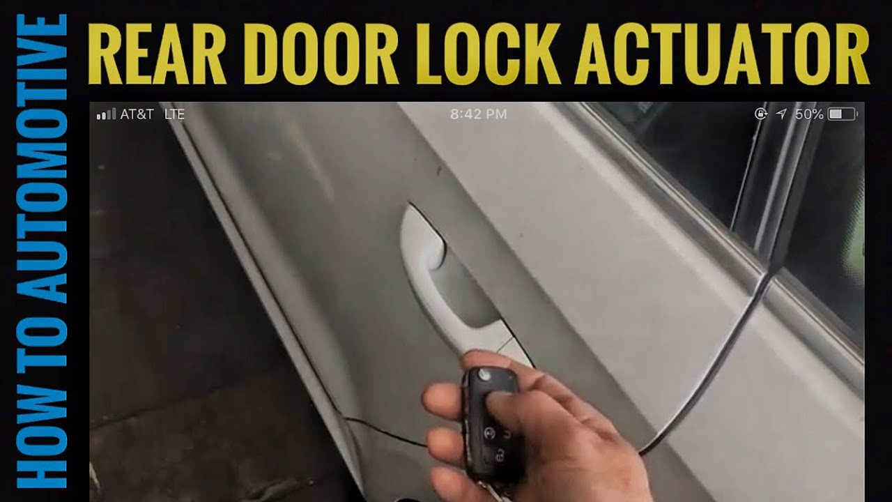 Replace the Rear Door Lock Actuator on a 2005-2015 B7 Volkswagen Passat