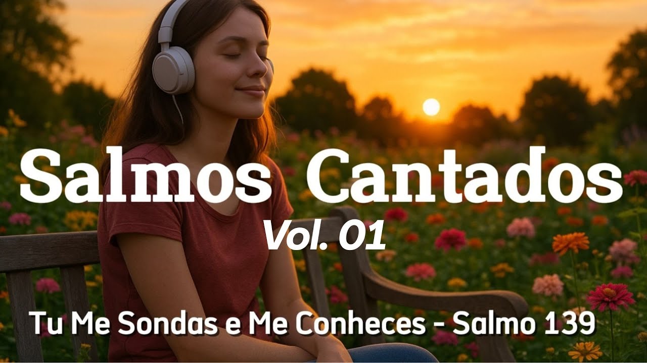 Tu Me Sondas e Me Conheces | Salmos Cantados Voz Suave