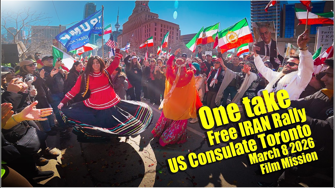 Toronto US Consulate: Tributes to Fallen US Soldiers & Kamani Dead Celebrations- - One take  Raw