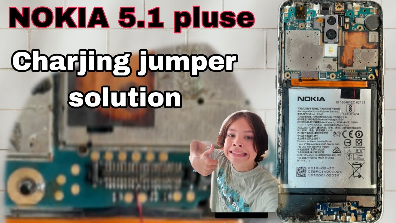 nokiya 5.1 plus Charjing problam Jumper 💥💯👍