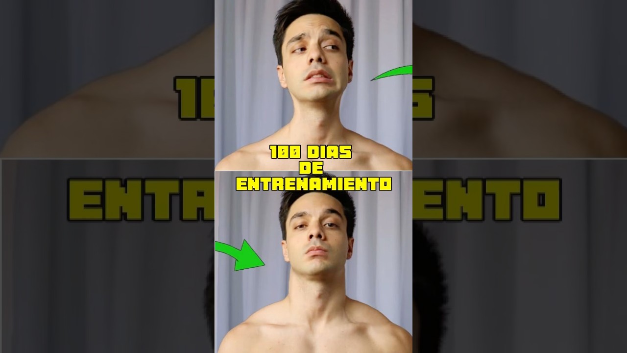 Esto pasa si entrenas cuello durante 100 d&iacute;as 😰 #kneck #cuello #culturismo #bodybuilding #fitness