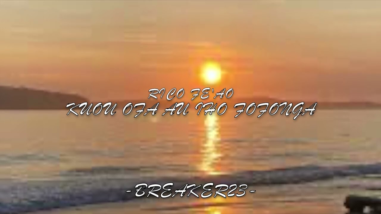 Kuou 'ofa au 'iho Fofonga