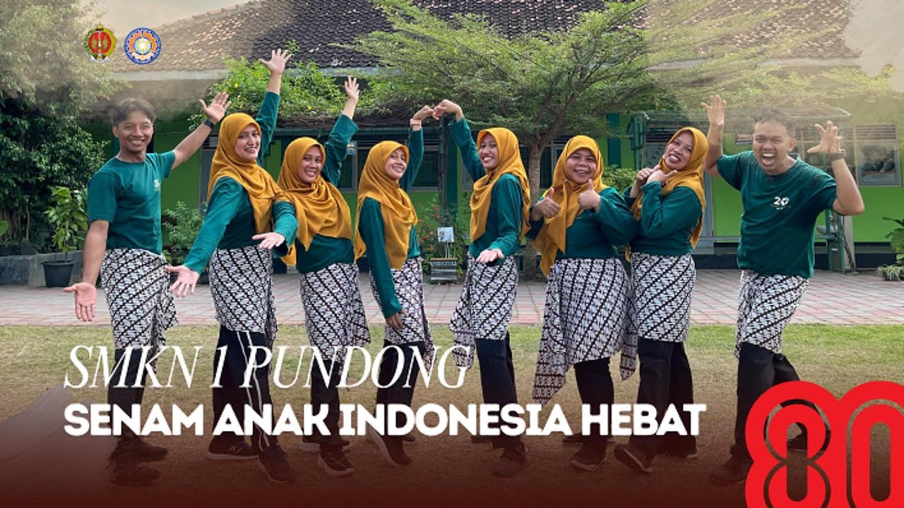 Lomba Senam Anak Indonesia Hebat 2025 DIY _SMKN 1 Pundong_