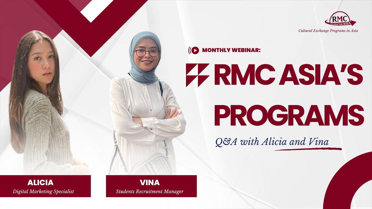 Webinar | Find the Perfect RMC Asia Program for You! 🤩