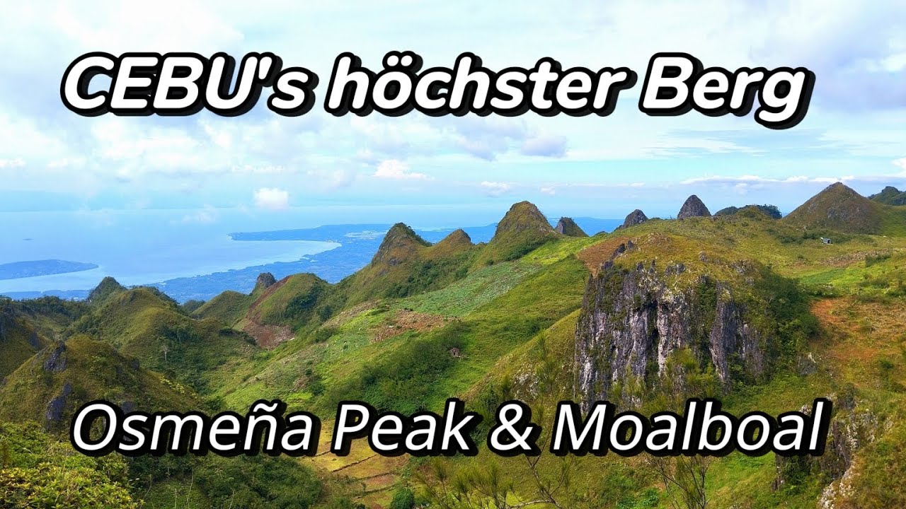 CEBU, Philippinen / Moalboal & Osmeña Peak, der höchste Berg der Insel
