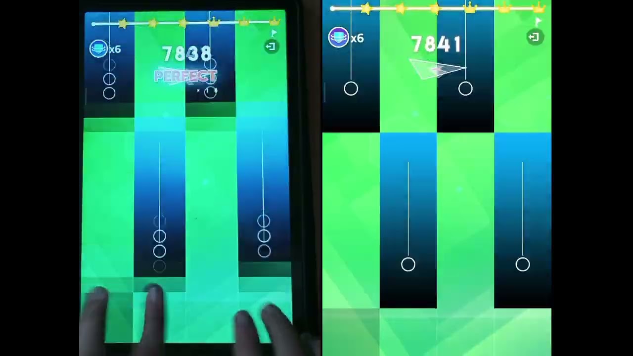 Magic Tiles 3 - AiScReam - Handcam and Screen