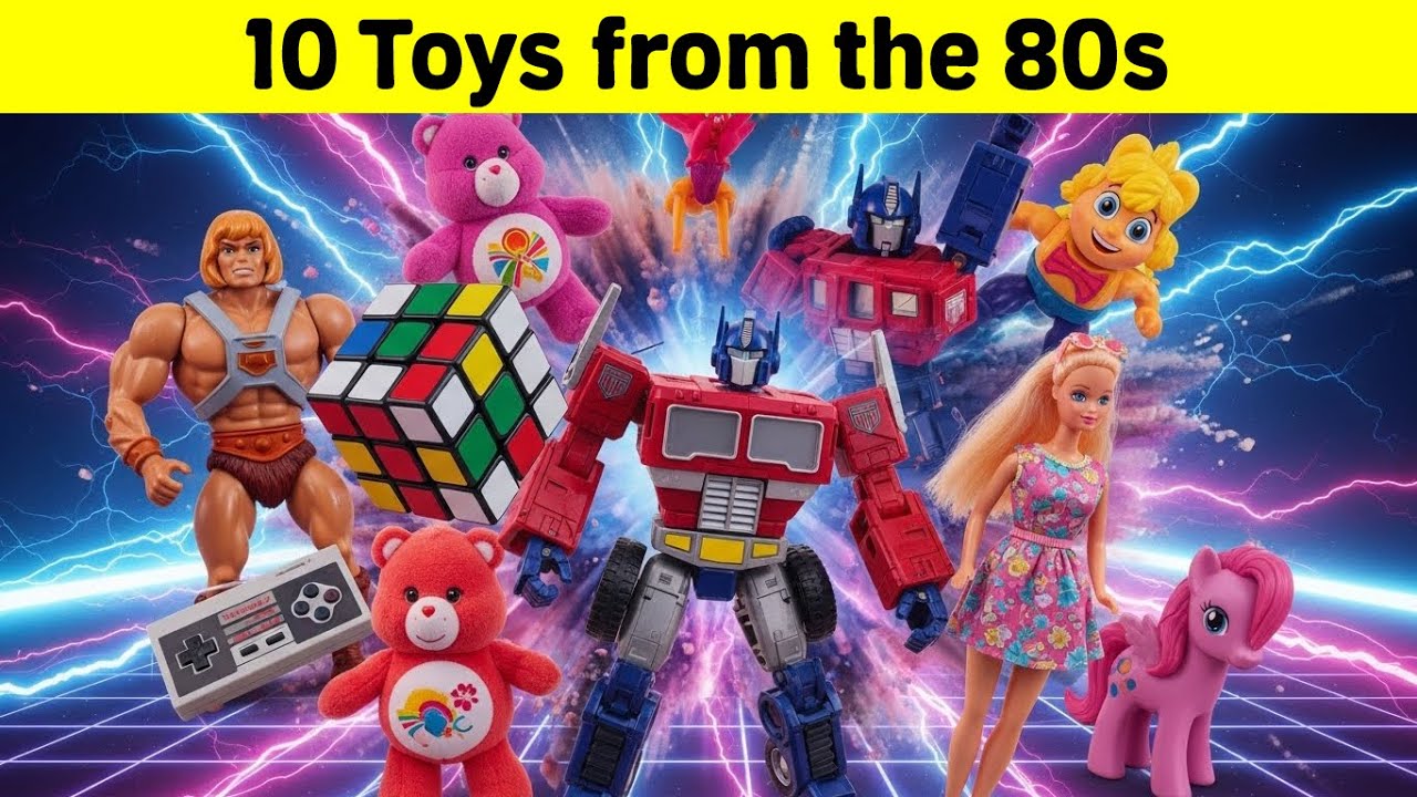 Top 10 Iconic Toys From The 80s That Defined A Generation