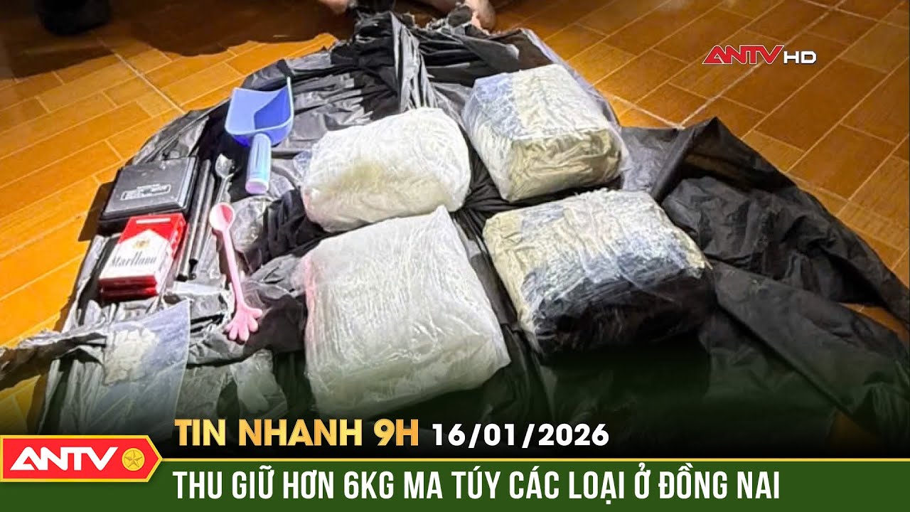 Tin nhanh 9h ng&agrave;y 16/1: Đ&aacute;nh sập đường d&acirc;y ma t&uacute;y 