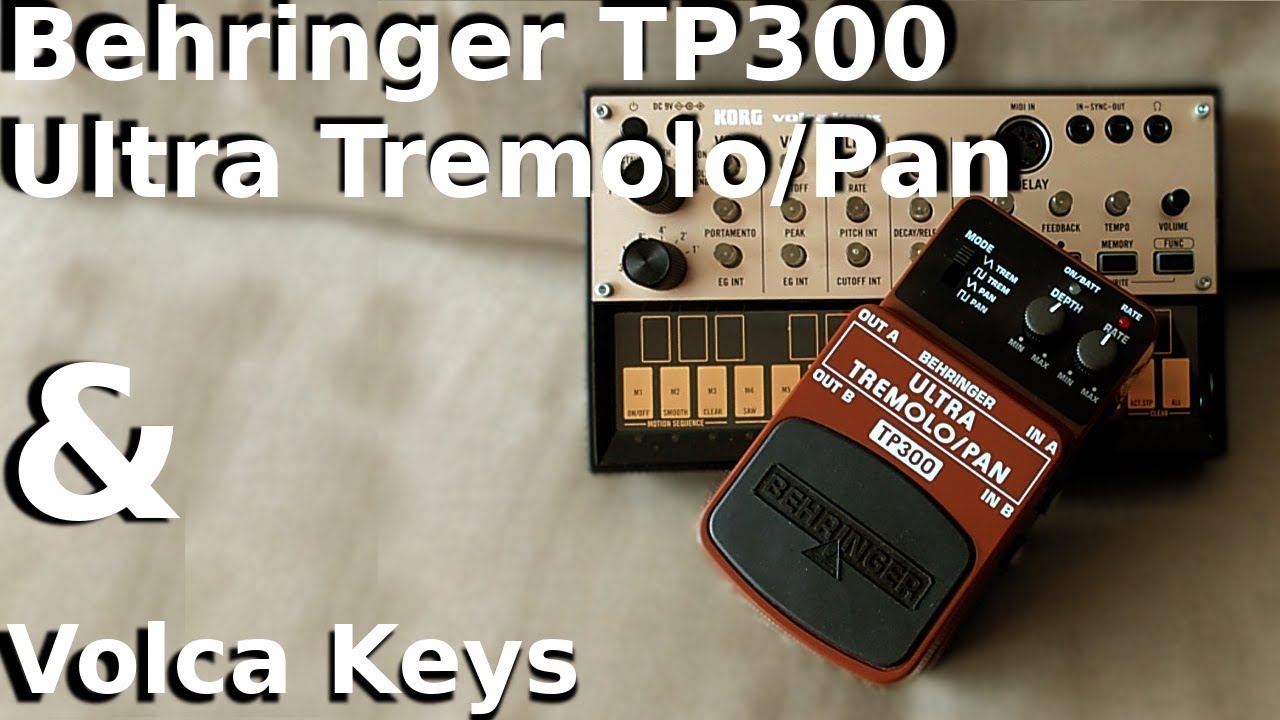 Behringer TP300 & Volca Keys (demo)