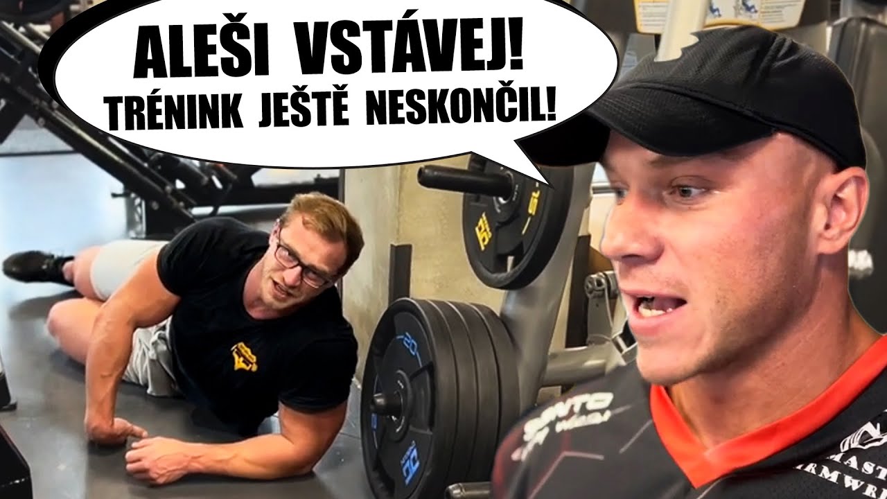 Trénink s @AlesLamkaFitness | Extrifit GYM | 4 týdny do prvních závodů | Poslední kontrola