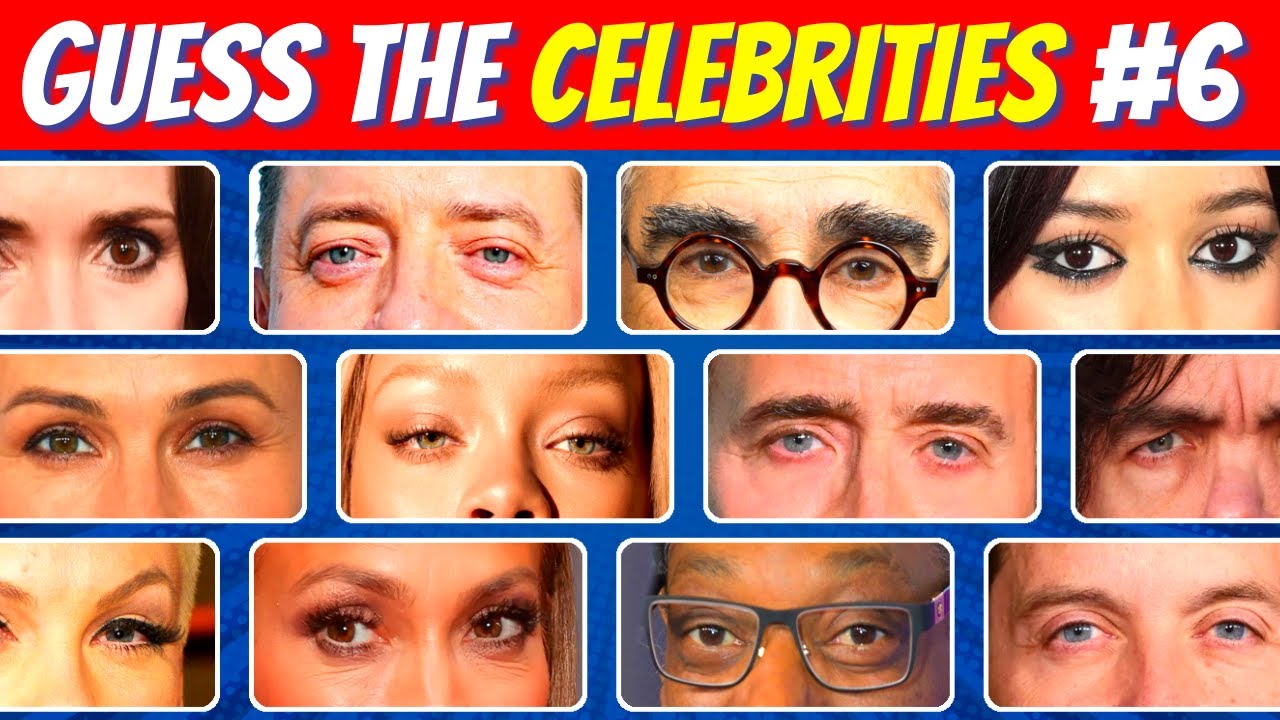 👀 Can You Name the Star? Guess The Celebrity Eyes Challenge!